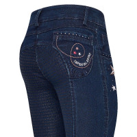 Pantaloni da equitazione per bambini Imperial Riding Demi Jean scuro Blu marino Pantaloni da equitazione per bambini Imperial Riding Demi Jean scuro Blu marino