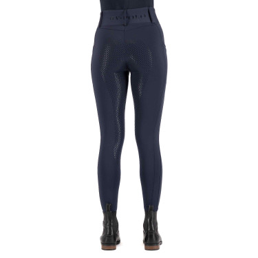 Leggings da equitazione HV Polo Favourite summer FullGrip Marina Blu marino