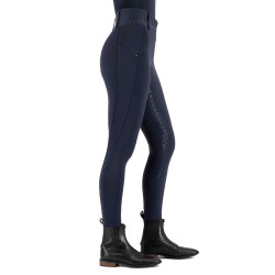 Leggings da equitazione HV Polo Favourite summer FullGrip Marina Blu marino