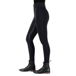 Leggings da equitazione HV Polo Favourite summer FullGrip Nero
