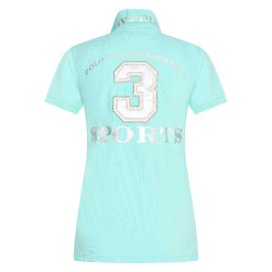 Maglietta polo Favouritas EQ HV Polo Tiffany Verde