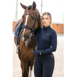 Maglione a collo alto HV Polo Leanne Marina Blu marino