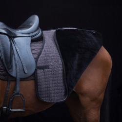 Coprischiena quadrato HV Polo Franka Talpa Scuro Marrone