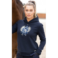 Felpa con cappuccio HV Polo Rosy Marina Blu marino