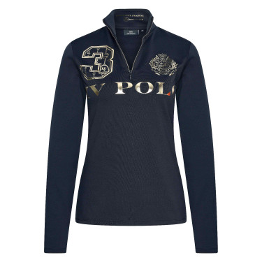 Top HV Polo Favouritas Lusso Marina Blu marino