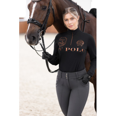 Top HV Polo Favouritas Lusso Nero Top HV Polo Favouritas Lusso Nero