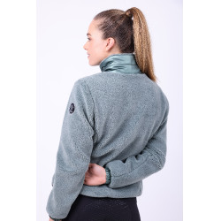 Giacca Imperial Riding Galaxy Sherpa Verde salvia