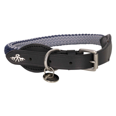 Collare per cane HV Polo Franka Rope Grigio nuvola / blu navy