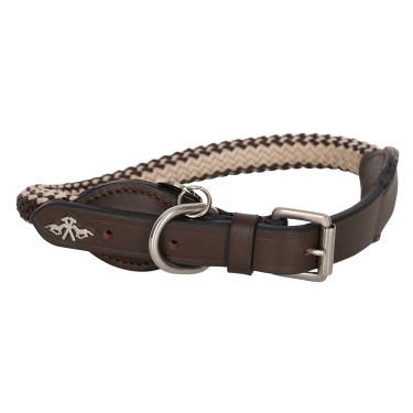 Collare per cane HV Polo Franka Rope Marrone / beige