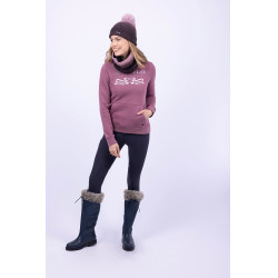 Sciarpa a tubo HV Polo Yara Malva / moka