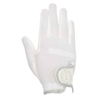 Guanti Imperial Riding Summer Snap Bianco