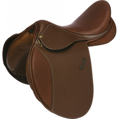 Selle Eric Thomas Fitter mixte troussequin rond Noisette