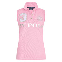 Polo senza maniche Favouritas HV Polo Rosa Selvatica