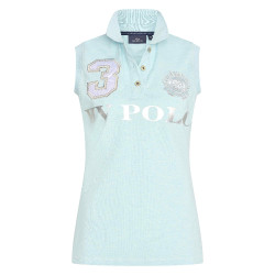 Polo senza maniche Favouritas HV Polo Tiffany misto Blu Polo senza maniche Favouritas HV Polo Tiffany misto Blu