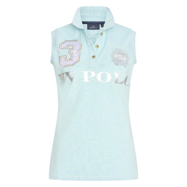 Polo senza maniche Favouritas HV Polo Tiffany misto Blu Polo senza maniche Favouritas HV Polo Tiffany misto Blu