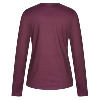 Maglietta a maniche lunghe HV Polo Lindsey Baia nera Bordeaux