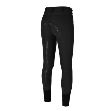 Pantaloni Kingsland Classic KLkadi a fondo integrale da donna Nero