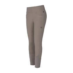 Pantaloni Kingsland Pull-on Classic KLkatja a fondo integrale da donna KL Beige Marrone