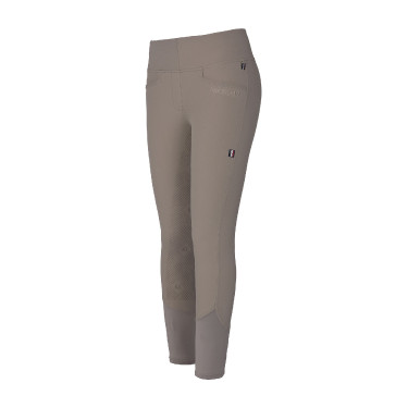 Pantaloni Kingsland Pull-on Classic KLkatja a fondo integrale da donna KL Beige Marrone
