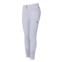 Pantaloni Kingsland Classic KLkadi con rinforzi da donna Bianco
