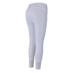 Pantaloni Kingsland Classic KLkadi con rinforzi da donna Bianco
