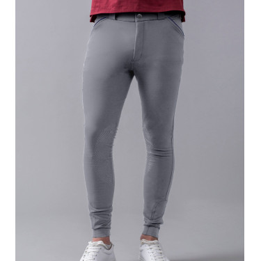Pantaloni da equitazione Kingsland KlKolton con rinforzi da uomo Grigio nevischio Pantaloni da equitazione Kingsland KlKolton con rinforzi da uomo Grigio nevischio