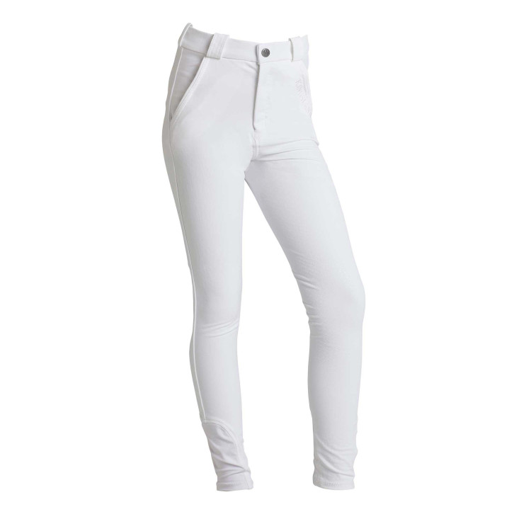 Pantaloni Kingsland Classic KLkaden con basanesi Junior ragazzo