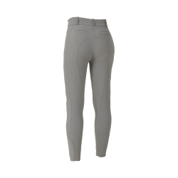 Pantaloni da equitazione da donna con grip Kingsland KLkadi Nuvola temporalesca grigia Grigio