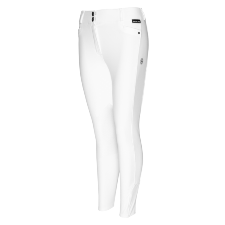 Pantaloni da equitazione Kingsland KLkadi con grip al ginocchio da donna
