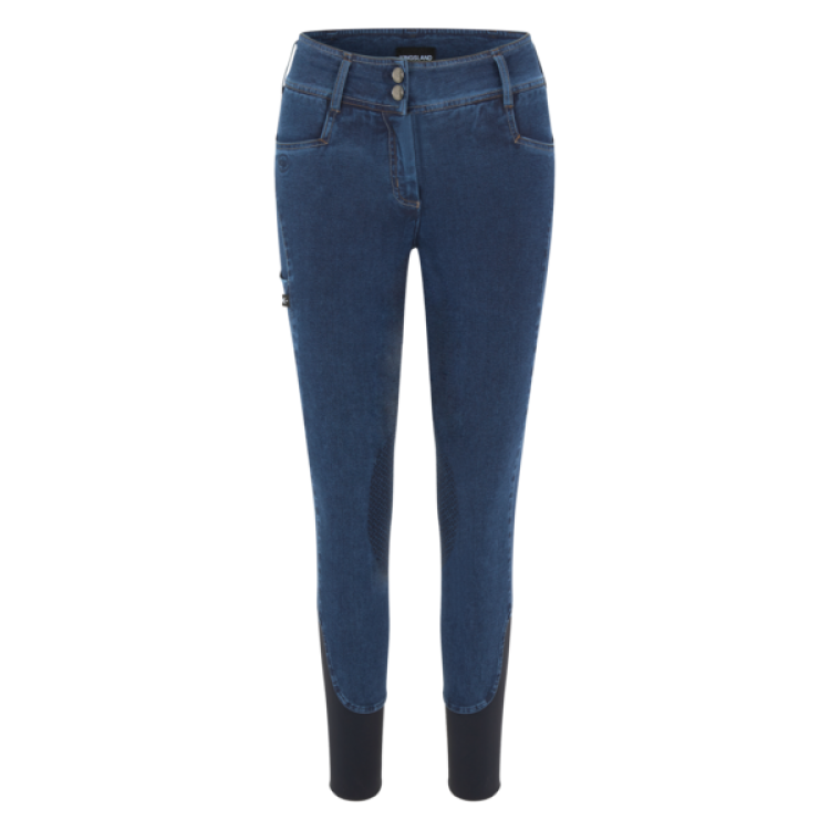 Pantaloni Kingsland KLkayce grip al ginocchio in finto jeans da donna Pantaloni Kingsland KLkayce grip al ginocchio in finto jeans da donna