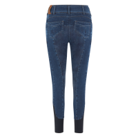 Pantaloni Kingsland KLkayce grip al ginocchio in finto jeans da donna Jean scuro Blu marino