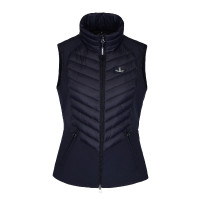 Gilet imbottito senza maniche Kingsland Classic ibrido da donna Marina Blu marino Gilet imbottito senza maniche Kingsland Classic ibrido da donna Marina Blu marino