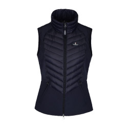 Gilet imbottito senza maniche Kingsland Classic ibrido da donna Marina Blu marino Gilet imbottito senza maniche Kingsland Classic ibrido da donna Marina Blu marino