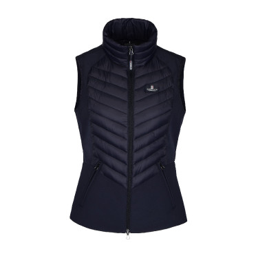 Gilet imbottito senza maniche Kingsland Classic ibrido da donna Marina Blu marino Gilet imbottito senza maniche Kingsland Classic ibrido da donna Marina Blu marino