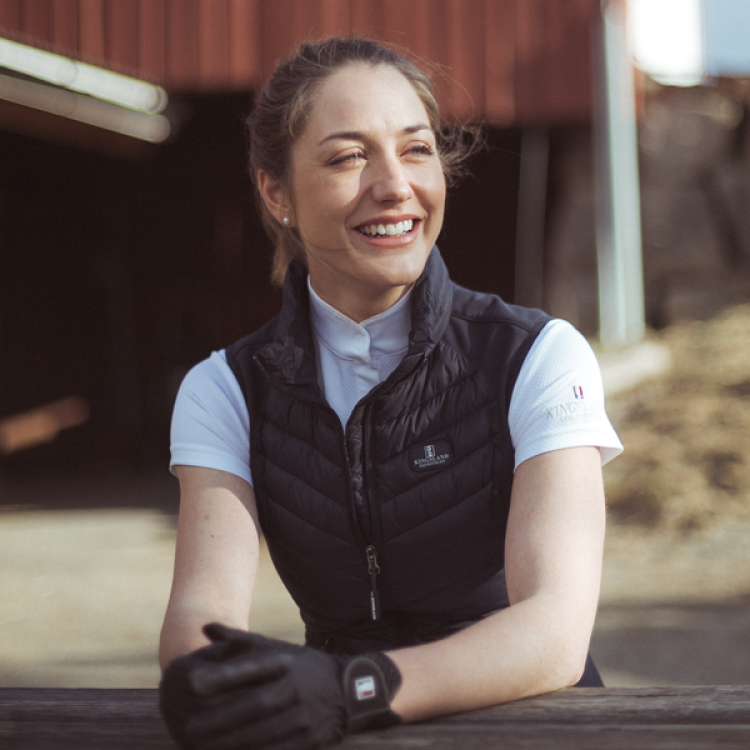 Gilet imbottito senza maniche Kingsland Classic ibrido da donna Gilet imbottito senza maniche Kingsland Classic ibrido da donna
