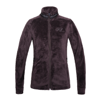 Veste Kingsland KLester polaire en peluche femme Prune violette Londres