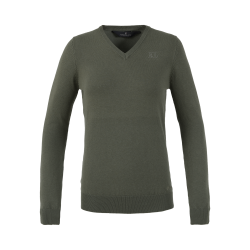 Maglione lavorato a maglia Kingsland con scollo a V da donna
