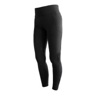 Leggings Kingsland Classic KLkatinka a fondo integrale da donna Nero