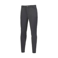 Pantaloni da uomo Kingsland Kolton con grip al ginocchio Grigio a sottili righe