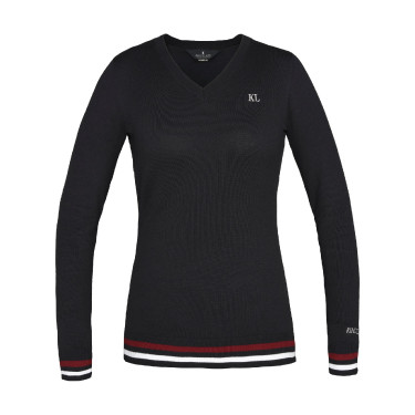 Maglione Kingsland Classic con scollo a V in maglia da donna