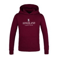 Felpa Kingsland Classic Unisex Borgogna nuovo KL Bordeaux Felpa Kingsland Classic Unisex Borgogna nuovo KL Bordeaux