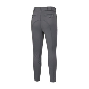 Pantaloni Kingsland Kian Trekkers con grip al ginocchio per ragazzo Grigio a sottili righe Pantaloni Kingsland Kian Trekkers con grip al ginocchio per ragazzo Grigio a sottili righe