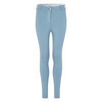 Pantalon Kingsland KLkaysa d’équitation full grip fille Marine
