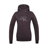 Sweat Kingsland KLelyse à capuche avec logo en cristal Prune violette Londres