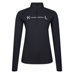 Top da allenamento Kingsland KLGillian con mezza zip da donna
