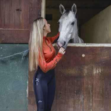 Leggings da equitazione Kingsland KLGerrica a grip integrale da donna Leggings da equitazione Kingsland KLGerrica a grip integrale da donna