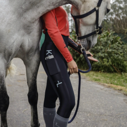 Legging d’équitation Kingsland KLGerrica à fond intégral femme Marine Legging d’équitation Kingsland KLGerrica à fond intégral femme Marine