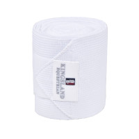 Fasce da lavoro Kingsland Classic elastiche in confezione da 2 Bianco