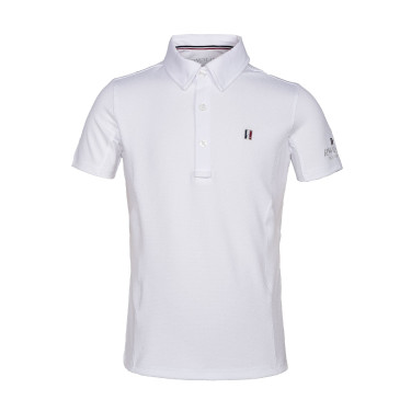 Camicia da gara Kingsland Classic maniche corte Junior Ragazzi