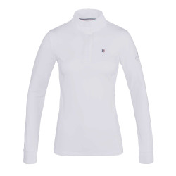 Camicia da concorso Kingsland Classic a maniche lunghe con collo alto da donna